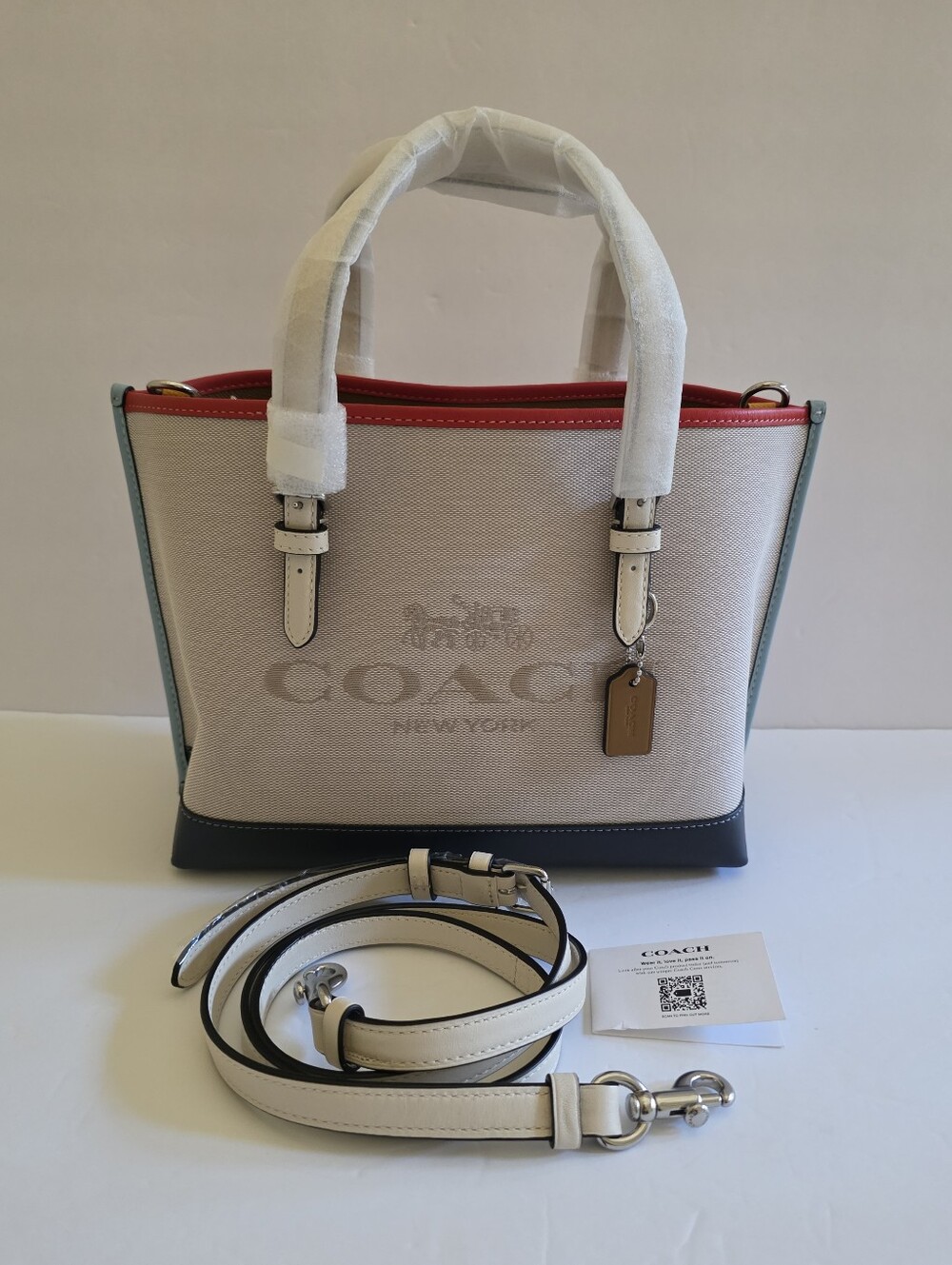 Coach Mollie Tote 25 in Colorblock